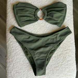 Montce Olive micro scrunch SET